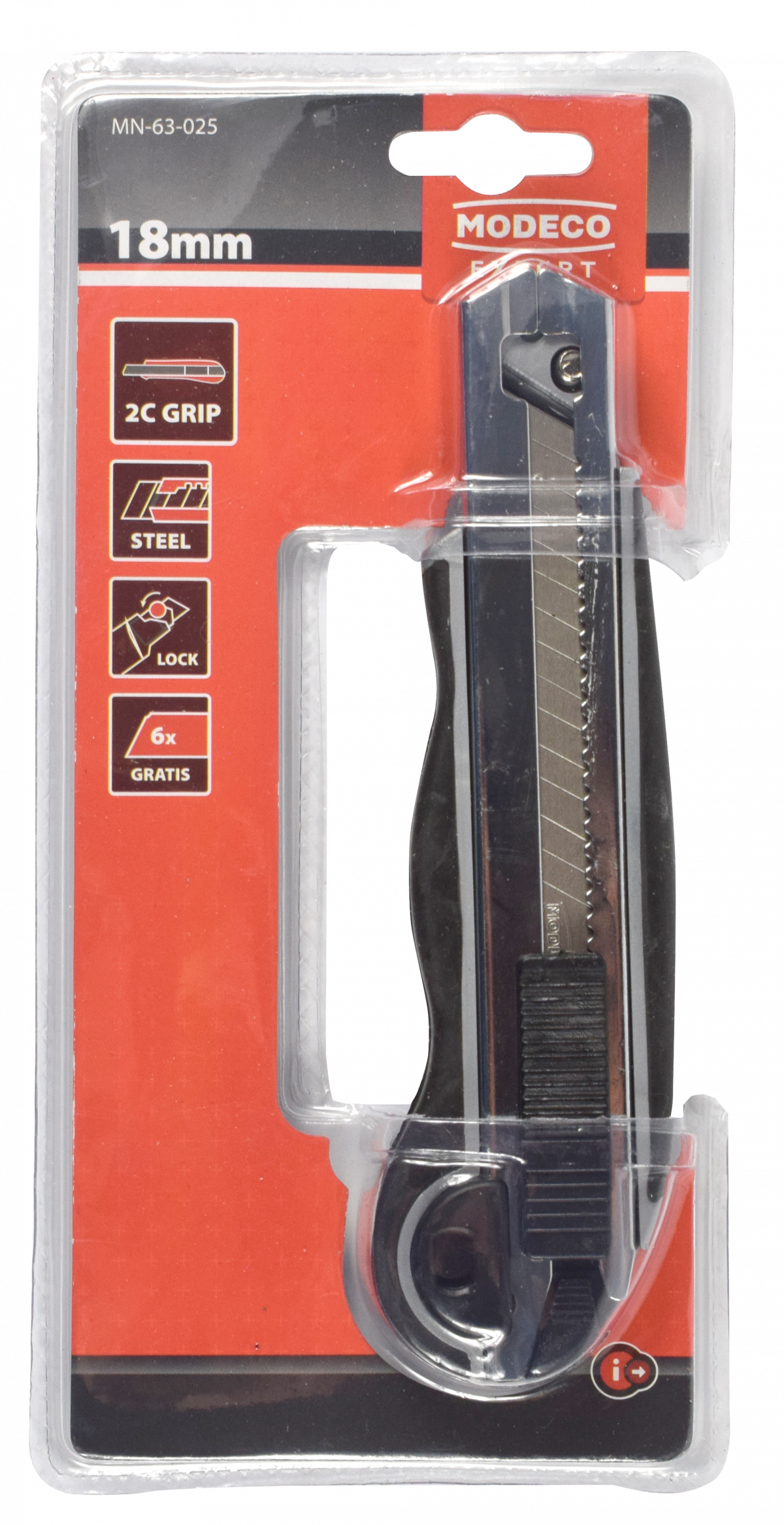 MN-63-025 Knife 18 mm with feeder